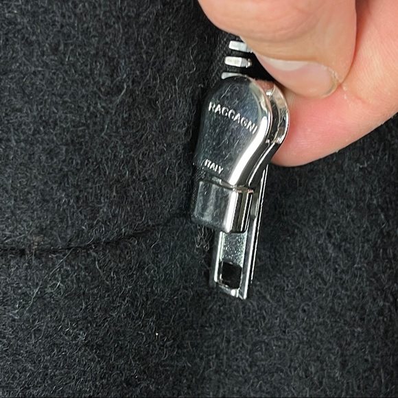 RARE Rick Owens Runway 2017 Wool Cape Zip Coat - Picture 10 of 16